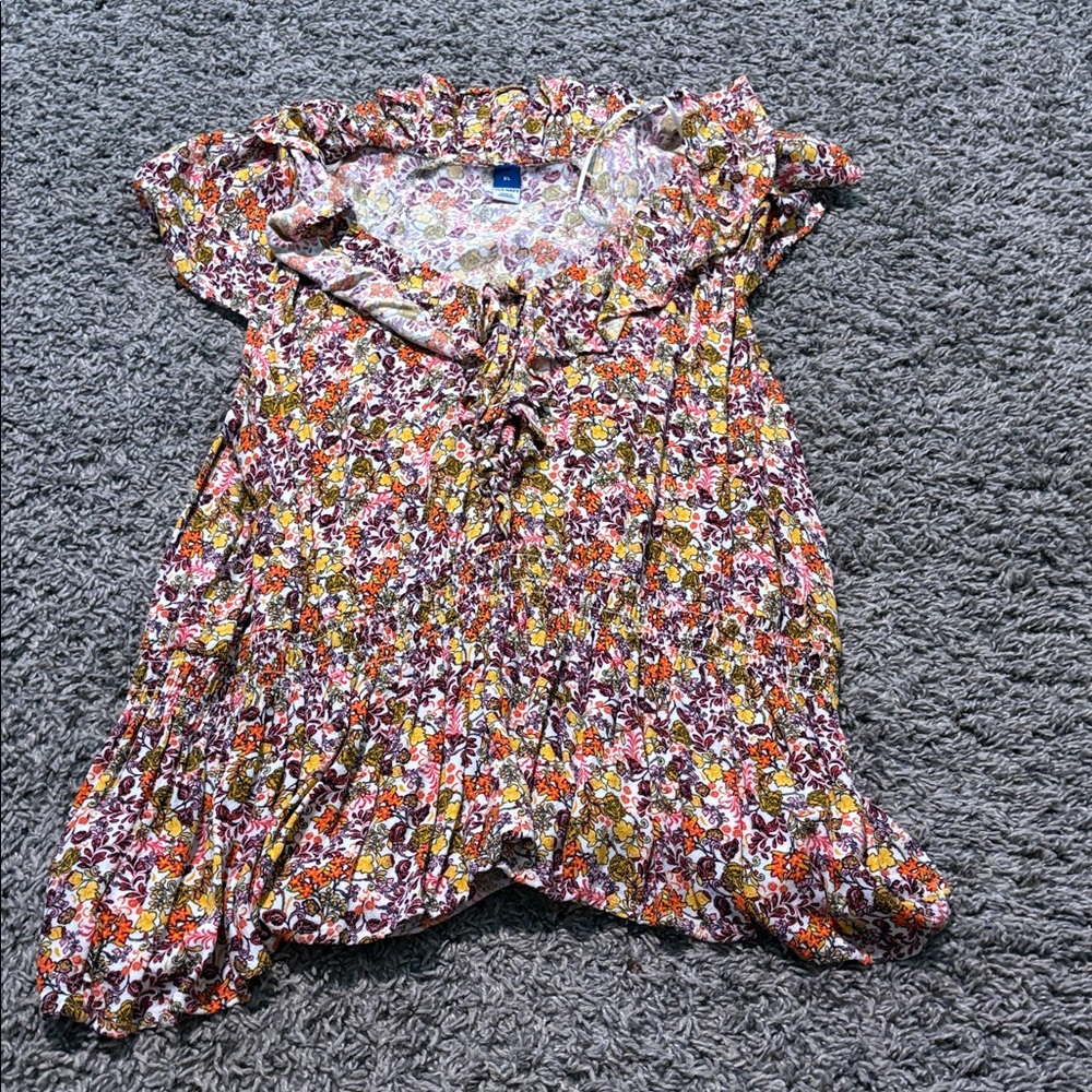 Old Navy Multicolor Floral Top